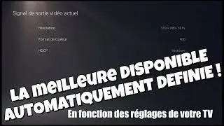 Comment r&eacute;gler l'image de ma PS5 ? param&egrave;tres / r&eacute;glages #param&egrave;tres #ps5