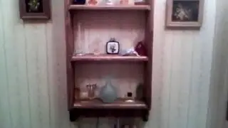 2x4 Country Bathroom Shelf