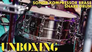 SONOR KOMPRESSOR BRASS Snare Drum UNBOXINGㅣwith Sunday Morning(Maroon5) DRUMCOVER by 드러머 김민석