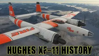 История Hughes XF-11 &mdash; самолёт, который так и не послужил | 4K
