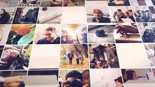 Mosaic Photo Slideshow (After Effects Template)