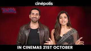 Thamma Rashmika Mandanna, Ayushmann Khurana | Releasing this Diwali, catch at Cin&eacute;polis