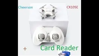 Квадрокоптер Cheerson CX10SE + card reader с aliexpress
