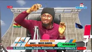 dizzi davis kad on hana tv/hana radio on biribi asi..a political talk show