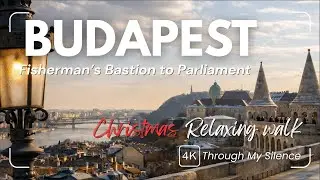 Budapest, Hungary – Walking from Fisherman’s Bastion to Parliament | 4K ASMR POV