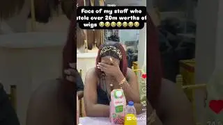 Staff who stole wigs worth over 20 million naira #theft #steal
