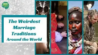 The Weirdest Marriage Traditions From Around The World !!!