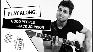 HOW TO PLAY Good People - Jack Johnson | Acoustic Guitar Tutorial