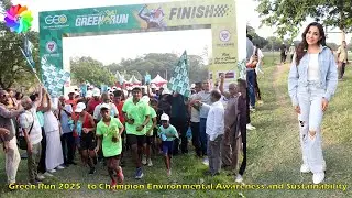 Geo India Foundation Organizes Green Run 2025 to Champion Environmental Awareness and Sustainability