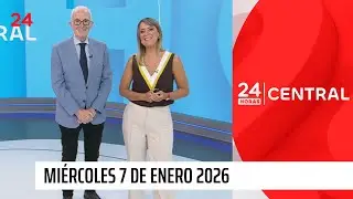 24 Horas Central - Miércoles 7 de enero 2026