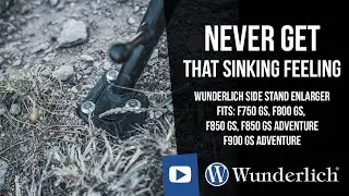 Wunderlich Side Stand Enlarger &ndash; Black | Extra Stability for BMW Adventure Motorcycles
