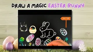 How To Draw Easter Bunny | Easy Fun Drawing for kids