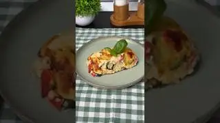 Budincă de legume cu br&acirc;nză - Rețetă Air Fryer
