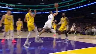 Steph Curry Circus Shot + AND-1 Off the Glass! 🎪🔥 vs Lakers | 3 Apr 2025
