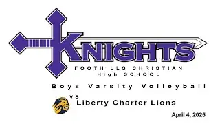 Foothills vs Liberty Charter