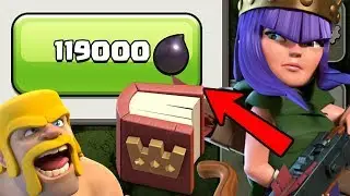 119000 DARK ELIXIR + Book of Heroes | TH9 Dark Elixir Time | Clash of Clans