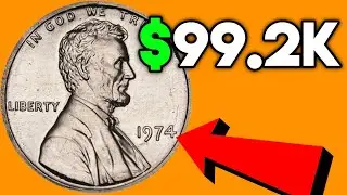 RARE! 1974 Aluminum Cent - Extremely Limited and Unique Coin