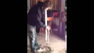 5 foot weeble wobble tube!