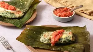 Pati Jinich - Pepita, Egg and Chaya Tamales
