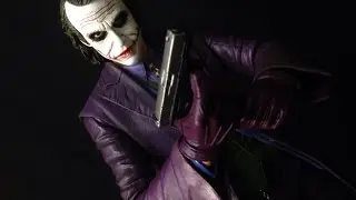 Neca 1/4 Scale Dark Knight Heath Ledger Joker