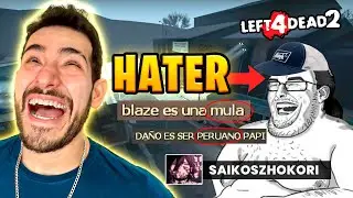 me ENCONTR&Eacute; a un HATER en mi PARTIDA de LEFT 4 DEAD 2 y LO HUMILLO