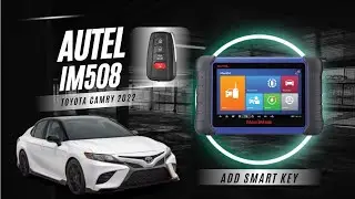Programacion llave Toyota Camry 2022 con Autel IM508