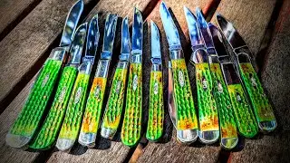 Case Lizard Skin Collection 🦎🔥 Burnt Bright Green Corn Cob Jig