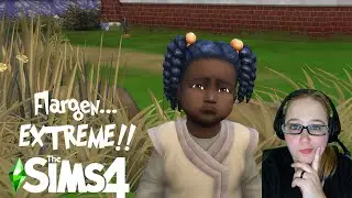 Flargen...EXTREME! Challenge [ep1] | Let's Play | Sims 4 | Single Parent