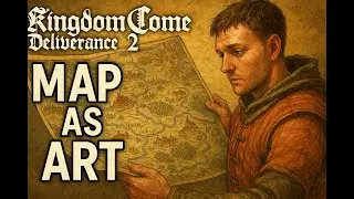 Map as Art  - Kingdom Come  Deliverance II