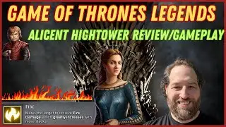 Alicent Hightower Character Review and Gameplay | Game Of Thrones Legends Tips 🎴