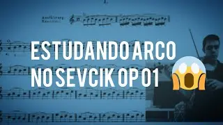 Estudando coordenação com Sevcik Op 01 😮| JORNADA DE VIOLINISTA