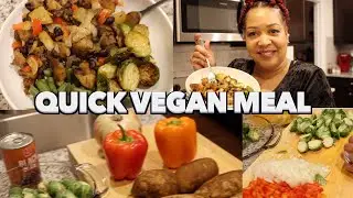 BUDGET FRIENDLY | SHUT IN /QUARANTINE | Vegan Meal | Plant Base| NeeCJae