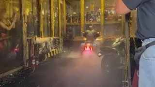 Неделя байкеров в Миртл-Бич &mdash; осеннее ралли 2025 г. &mdash; часть 2 &mdash; Burnout Pit!