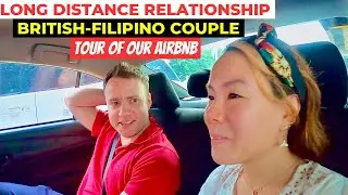 Seeing him for the first time! British Filipino couple. AirBnB tour: Siesta Space Manila Philippines