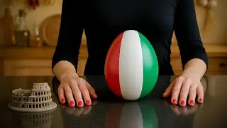 ASMR Italy Culture Faberge Egg | Surreal Visuals, Pavaroti, Gladiators & Mona Lisa