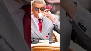 Sylvester Stallone #  Coffee and cigar  👨&zwj;❤️&zwj;