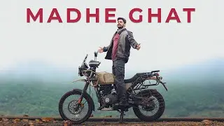 Madhe Ghat Monsoon Bike Ride 🌧️ | Hidden Waterfall, Off-Roading & Rainy Adventure from Pune