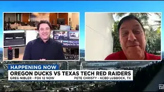 Talking about Oregon vs. Texas Tech in Miami