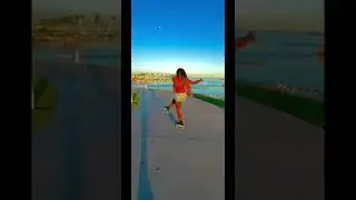 A little hill flow #california #rollerskating #bikini #longbeach #cocofranklin