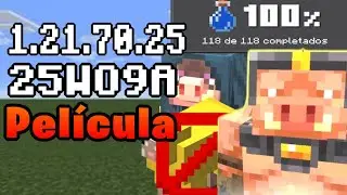 NUEVOS LOGROS CON ADDONS OFICIAL Y CAMBIOS LA SPRING UPDATE MINECRAFT PE 1.21.70.25 y 25W09A