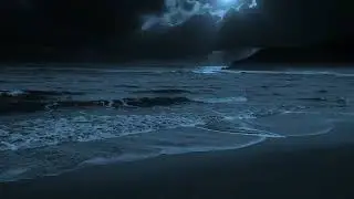 Looking for peace of mind? Here's the solution.🌊😴 Relaxing Ocean Sound At Night