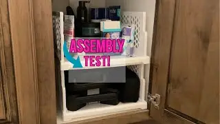 FULL UNBOXING + DEMO Pull out Plastic Stacking Storage Basket for Closets and Bathrooms