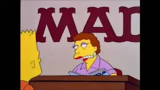 Simpsons - Bart beim MAD Magazine