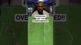 FREEKICKS ARE TOO OVERPOWERED 🎯🔥 #FC24 #fc24gameplay