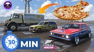 CRAZY PIZZA DELIVERY CARS FORZA HORIZON 5