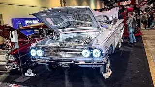 1960 Chevrolet Impala | OMG so much chrome & engraving | SEMA 2022