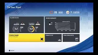 Madden 20 Bears VS Steelers Season Week 15 December 28 2025