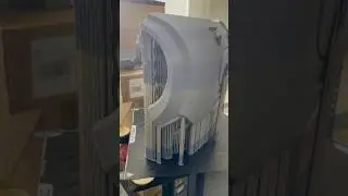 Ender 5 Max successful kinda fail Space Marine back Armor 3d printed Cosplay