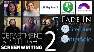 CO-WRITING & Which SCREENWRITING SOFTWARE is the BEST? | Department Spotlight
