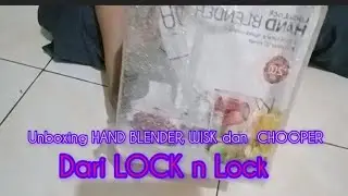 UNBOXING Hand blender dari LOCK n Lock#unboxing#unboxingvideo#unboxings@putrichannel449
